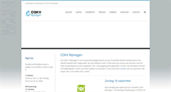 Desktop Screenshot of cgkv-nijmegen.nl